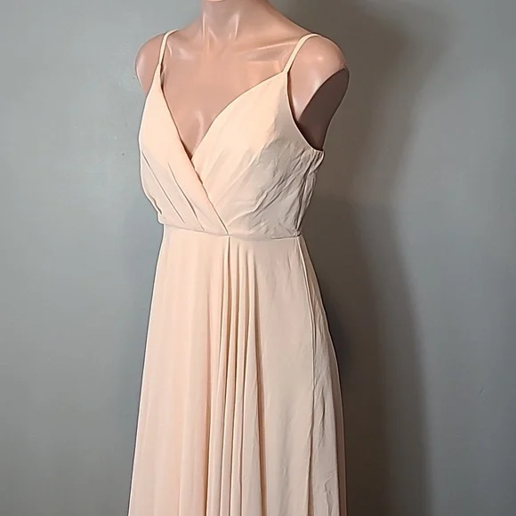 Lulus All About Love‎ Pink Formal Maxi Dress Size Small Prom Gilded Hoco Fairy - Picture 5 of 11